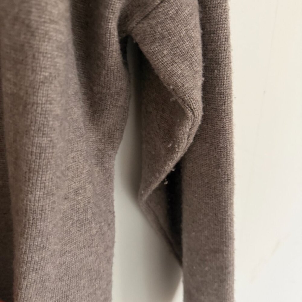 Naadam Cashmino Tunic Hoodie Cashmere Wool Sweater Sz M - Picture 8 of 9